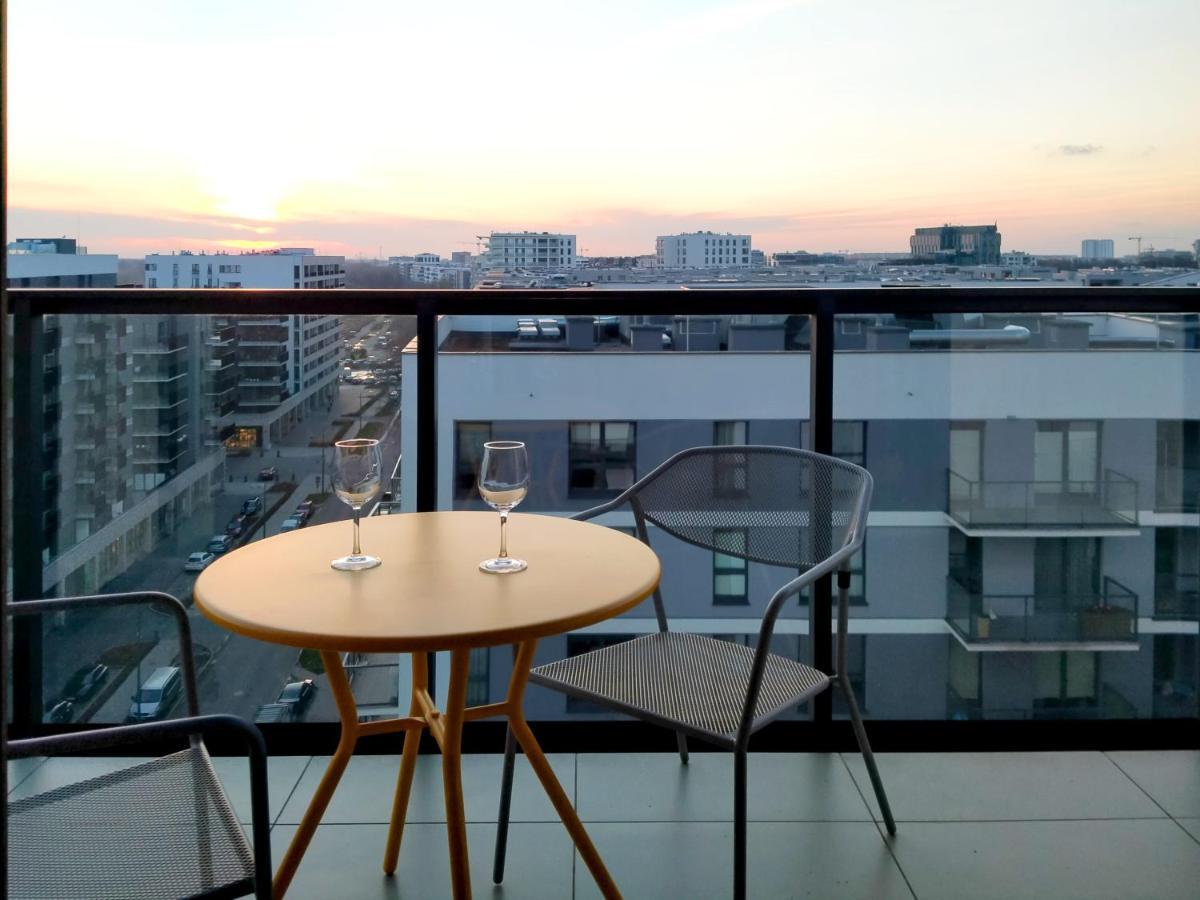 Apartament 9, Z Oddzielna Sypialnia! Varşovia Exterior foto